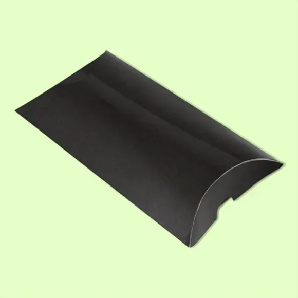 Custom Black Pillow Boxes - Image 2