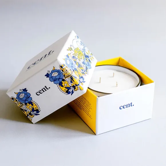 Custom Two Piece Candle Boxes - Image 2