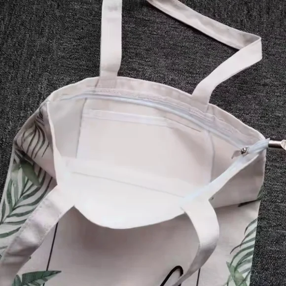 Custom Zipper Tote Bags - Image 3