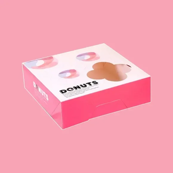 Custom Pink Donut boxes - Image 3