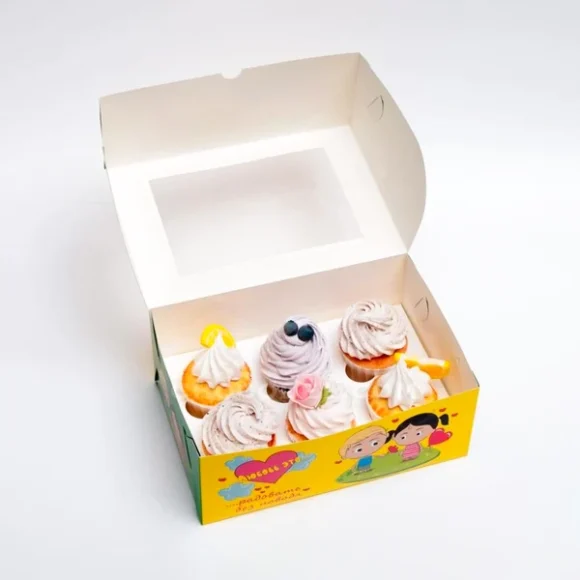 Custom Branded Cup Cake Boxes - Image 3