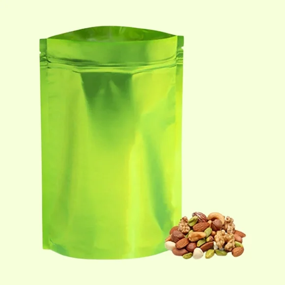 Custom Green Mylar Bags - Image 3
