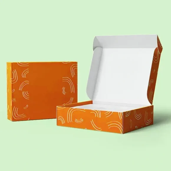 Custom Orange Mailer Boxes - Image 2