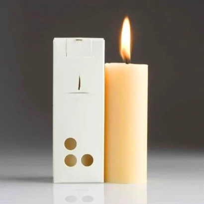 Custom Pillar Candle Packaging