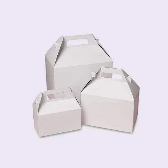 Custom White Gable Boxes - Image 3